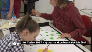 Art Today – výtvarná akce bruntálských škol