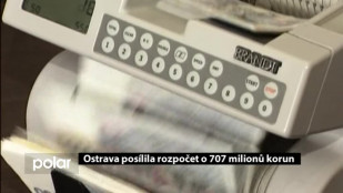 Ostrava posílila rozpočet o 707 milionů korun