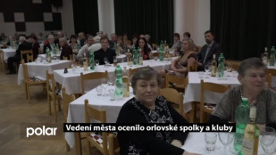 Vedení města ocenilo orlovské spolky a kluby