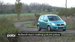 Na Buvolí stezce rozdávají policisté pokuty