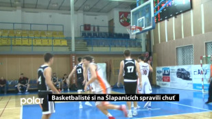 Basketbalisté si na Šlapanicích spravili chuť 