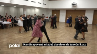 Hendikepovaná mládež absolvovala taneční kurz