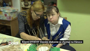 Klienti karvinské EFFATHY se chystají na Vánoce