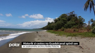 Historik si cestou na Guadalcanal splnil sen