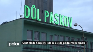 OKD hledá horníky, lidé se ale do podzemí nehrnou