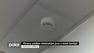 Otravy oxidem uhelnatým jsou v zimě častější