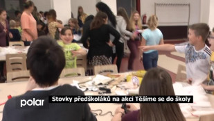 Stovky předškoláků na akci Těšíme se do školy