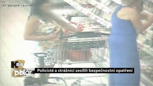 Policisté a strážníci zesílili bezpečnostní opatření