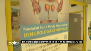 Dne urologické prevence se ve F-M zúčastnilo 70 lidí