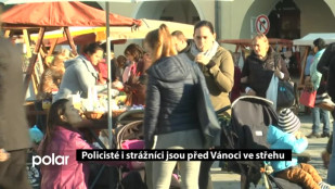 Policisté i strážníci jsou před Vánoci ve střehu