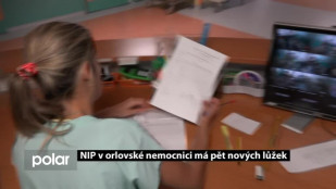 NIP v orlovské nemocnici má pět nových lůžek