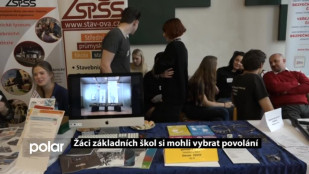 Žáci základních škol si mohli vybrat povolání