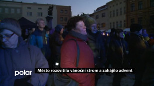 Město F-M rozsvítilo vánoční strom a zahájilo advent