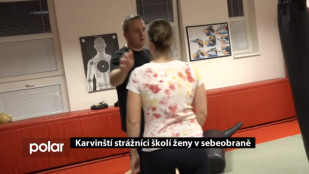 Karvinští strážníci školí ženy v sebeobraně