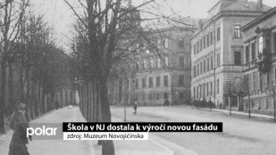 Škola v NJ dostala k výročí novou fasádu