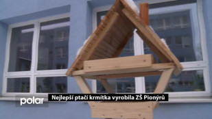 Nejlepší ptačí krmítka vyrobila ZŠ Pionýrů F-M