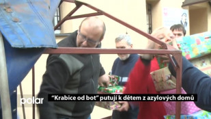 “Krabice od bot” putují k dětem z azylových domů