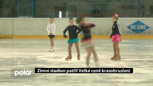 Zimní stadion patřil Velké ceně krasobruslení 