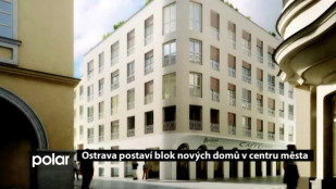 Ostrava postaví blok nových domů v centru města