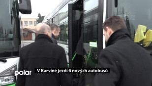 V Karviné jezdí šest nových autobusů MHD