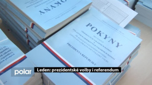 Leden - prezidentské volby i referendum