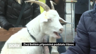 Živý Betlém připomíná podstatu Vánoc