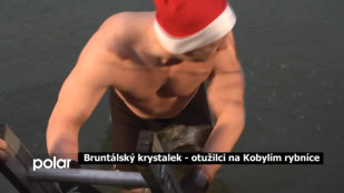 Bruntálský krystalek – otužilci na Kobylím rybníce