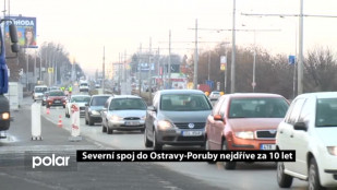 Severní spoj do Ostravy-Poruby nejdříve za 10 let