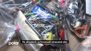 Ve skladech se hromadí ztracené věci