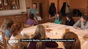 Stonavští školáci navštívili bioplynovou stanici