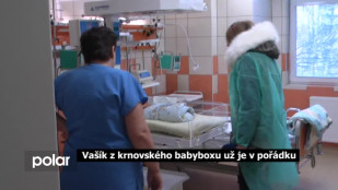 Vašík z krnovského babyboxu už je v pořádku