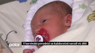 V karvinské porodnici se každoročně narodí více dětí