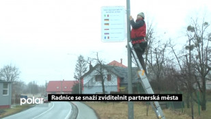 Radnice se snaží zviditelnit partnerská města