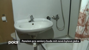 Penzion pro seniory F-M bude mít nová bytová jádra