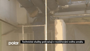 Technické služby F-M pokračují v rozšiřování svého areálu