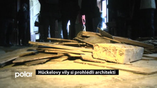 Hückelovy vily si prohlédli architekti 