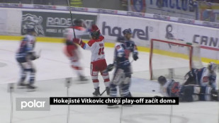 Hokejisté Vítkovic chtějí play-off začít doma