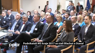 Podnikateli roku MS kraje za rok 2017 jsou Blachut a Stavař