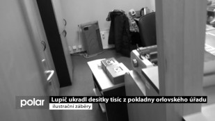 Lupič ukradl desítky tisíc z orlovského úřadu