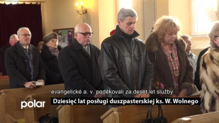 Dziesięć lat posługi duszpasterskiej ks. W. Wolnego