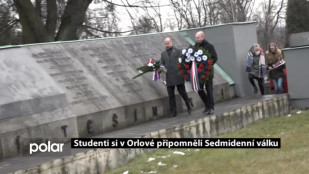 Studenti si v Orlové připomněli Sedmidenní válku