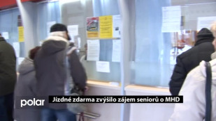 Jízdné zdarma zvýšilo zájem seniorů o MHD