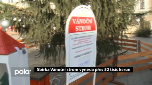 Sbírka Vánoční strom ve Frýdku-Místku vynesla přes 52 tisíc korun