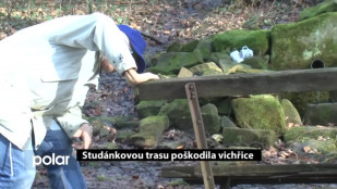 Studánkovou trasu poškodila vichřice