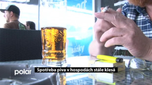 Spotřeba piva v hospodách stále klesá