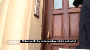 Nekalé praktiky podomních prodejců pokračují 