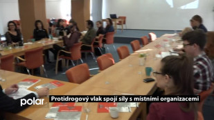 Protidrogový vlak spojí síly s místními organizacemi