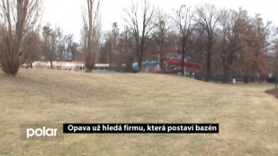 Opava už vybírá firmu, která postaví bazén