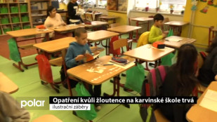 Opatření kvůli žloutence na karvinské škole trvá