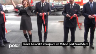 Nová hasičská zbrojnice ve Vrbně pod Pradědem